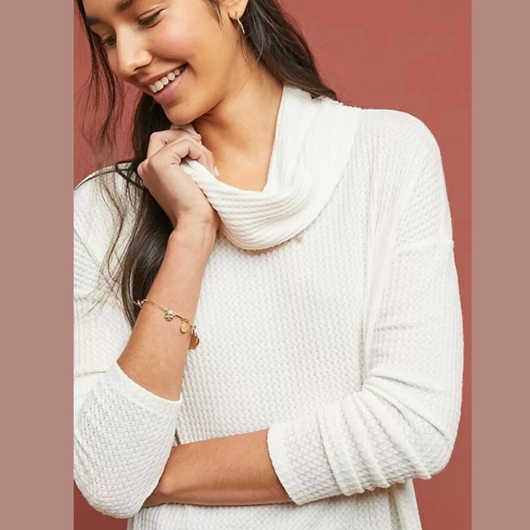 Anthropologie Tops - NWOT Anthropologie Waffle Tunic